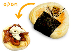 おにぎりぱん(照り焼きタルタル)